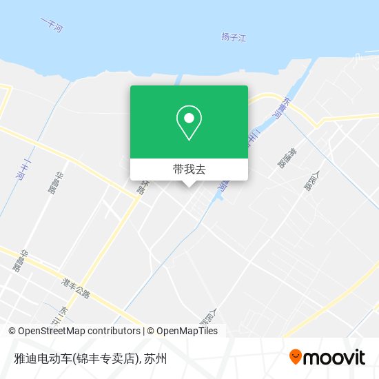 雅迪电动车(锦丰专卖店)地图