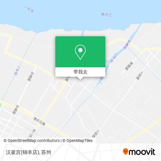 汉釜宫(锦丰店)地图