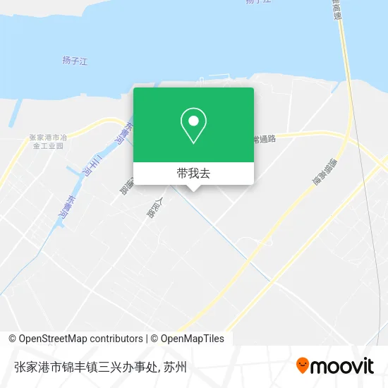 张家港市锦丰镇三兴办事处地图