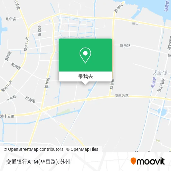 交通银行ATM(华昌路)地图
