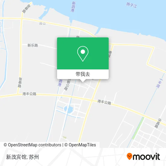 新茂宾馆地图