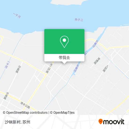 沙钢新村地图