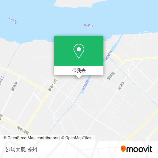 沙钢大厦地图