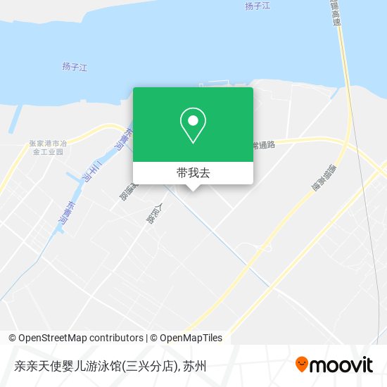 亲亲天使婴儿游泳馆(三兴分店)地图