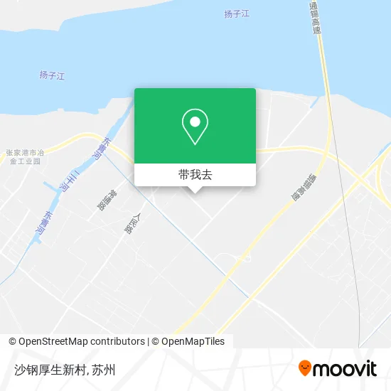 沙钢厚生新村地图