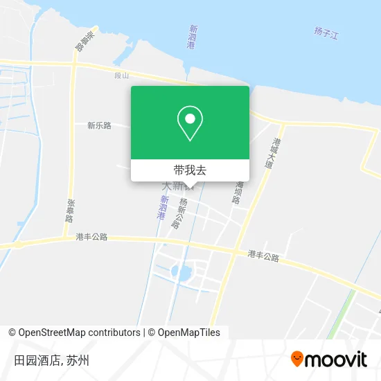 田园酒店地图
