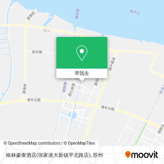 格林豪泰酒店(张家港大新镇平北路店)地图
