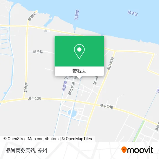 品尚商务宾馆地图