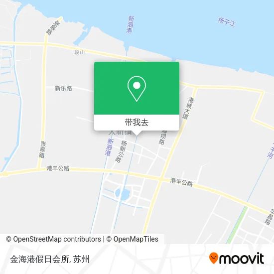 金海港假日会所地图