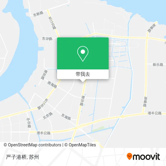 严子港桥地图
