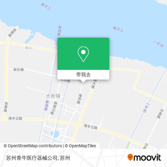 苏州青牛医疗器械公司地图