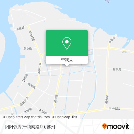 阳阳饭店(千禧南路店)地图
