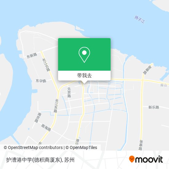 护漕港中学(德积商厦东)地图