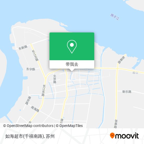 如海超市(千禧南路)地图