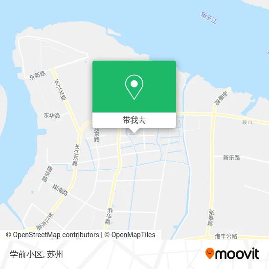 学前小区地图