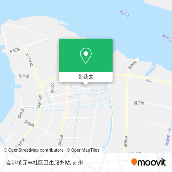 金港镇元丰社区卫生服务站地图