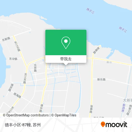 德丰小区-87幢地图