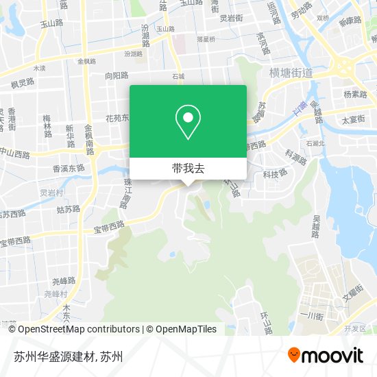 苏州华盛源建材地图