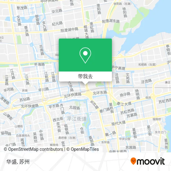 华盛地图