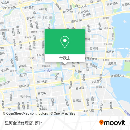 里河金堂修理店地图