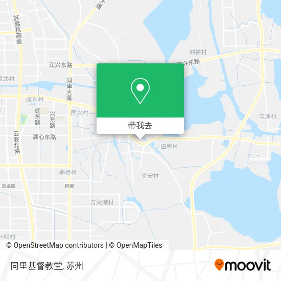 同里基督教堂地图