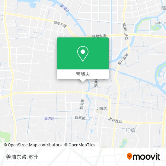 善浦东路地图