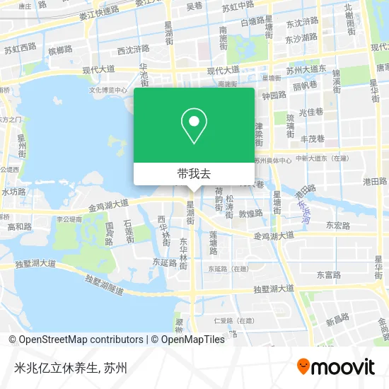 米兆亿立休养生地图