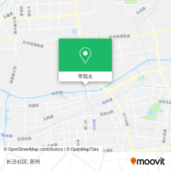 长泾社区地图