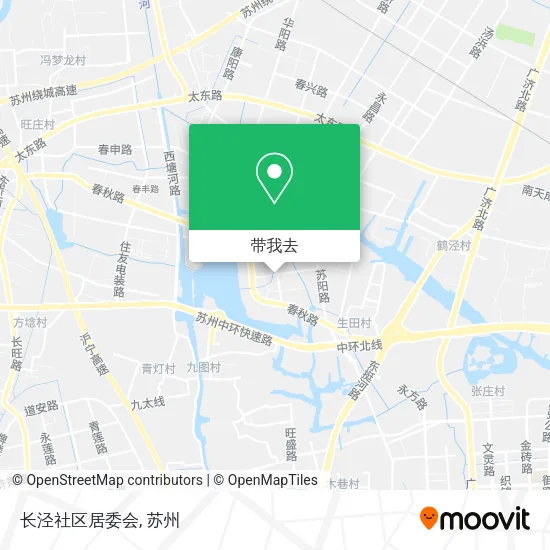 长泾社区居委会地图