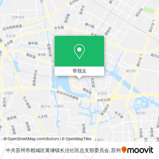 中共苏州市相城区黄埭镇长泾社区总支部委员会地图
