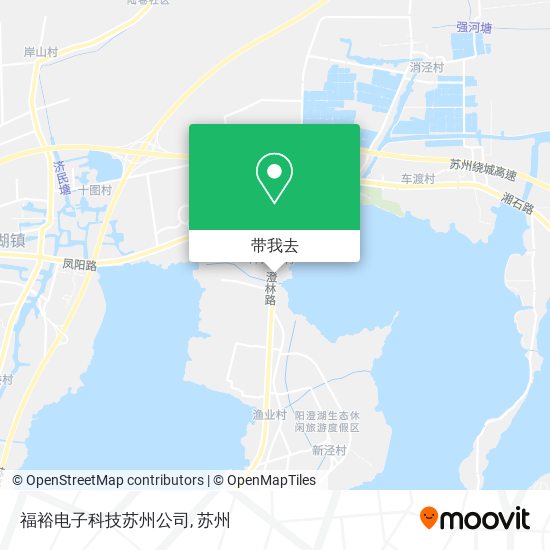 福裕电子科技苏州公司地图