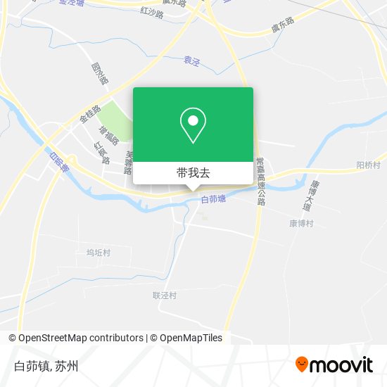白茆镇地图
