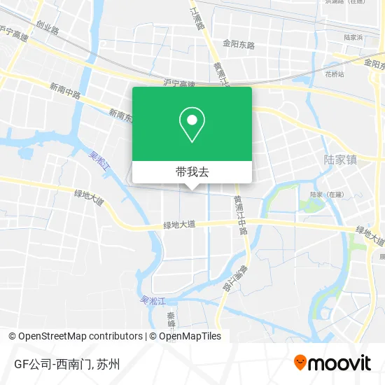 GF公司-西南门地图