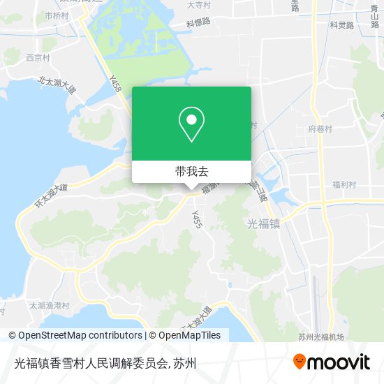 光福镇香雪村人民调解委员会地图