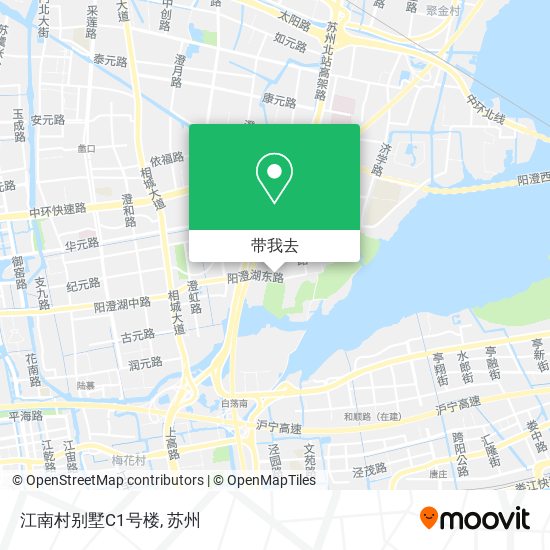 江南村别墅C1号楼地图