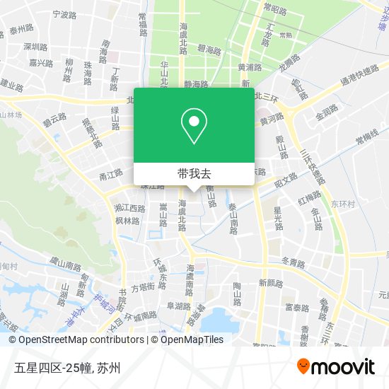 五星四区-25幢地图
