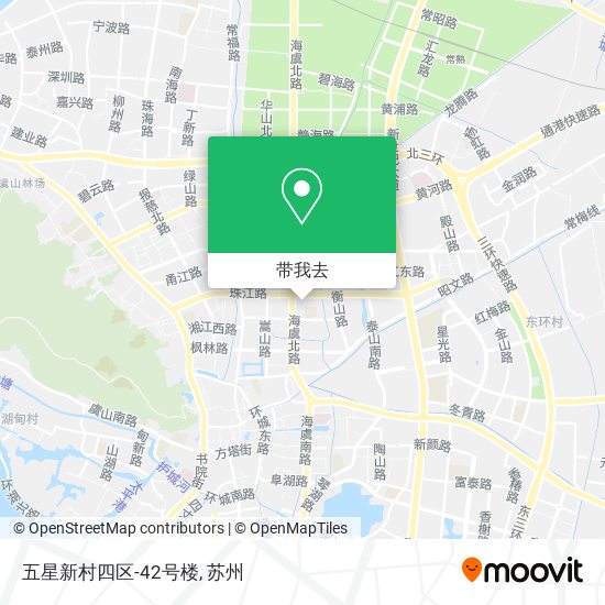 五星新村四区-42号楼地图