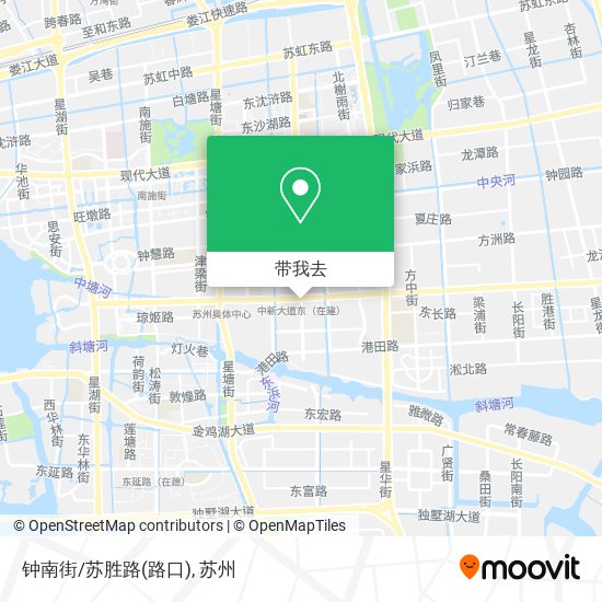 钟南街/苏胜路(路口)地图
