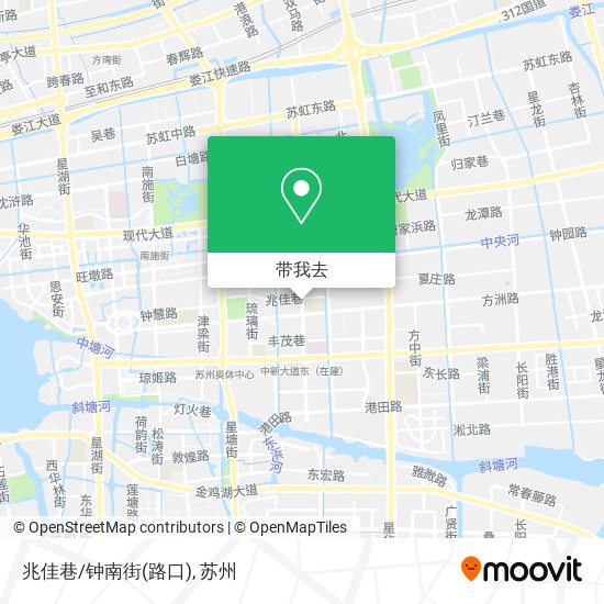 兆佳巷/钟南街(路口)地图