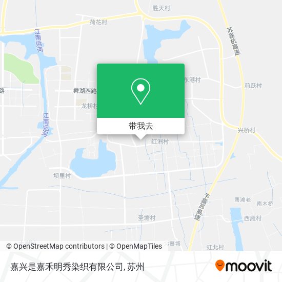 嘉兴是嘉禾明秀染织有限公司地图