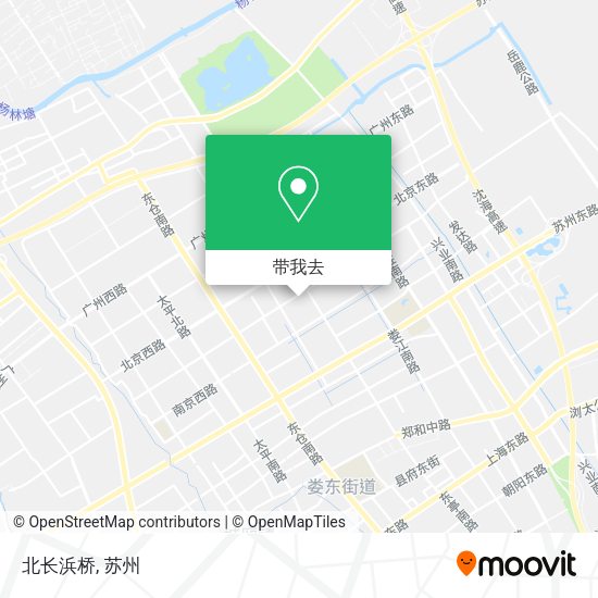 北长浜桥地图