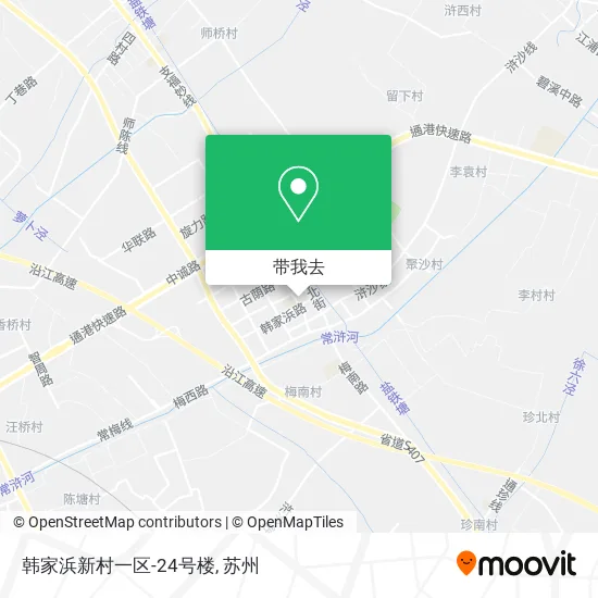 韩家浜新村一区-24号楼地图