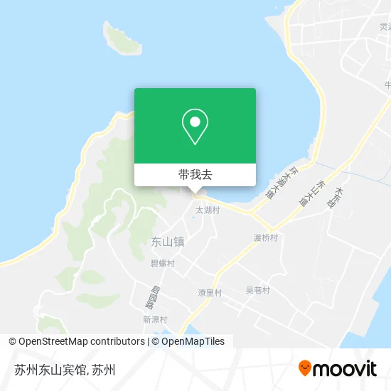 苏州东山宾馆地图