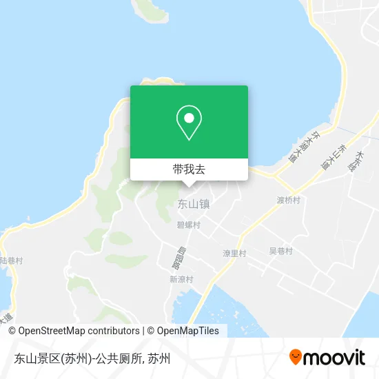 东山景区(苏州)-公共厕所地图