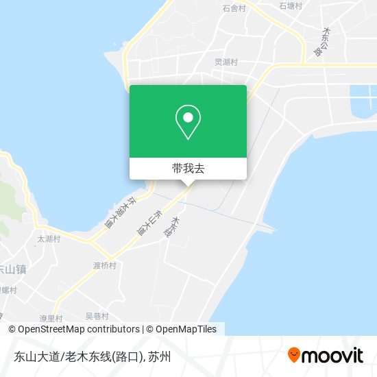 东山大道/老木东线(路口)地图