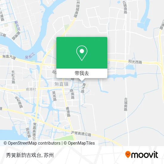 秀簧新韵古戏台地图