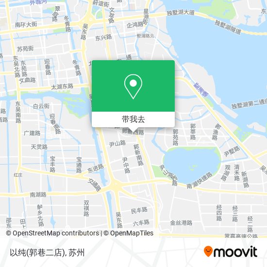 以纯(郭巷二店)地图