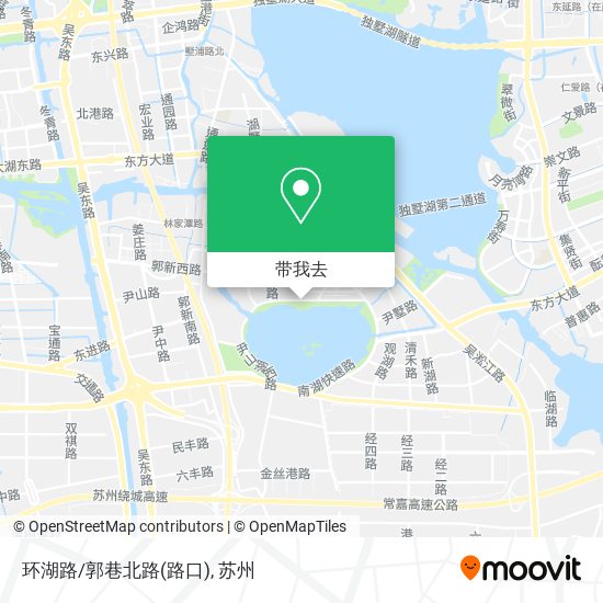 环湖路/郭巷北路(路口)地图