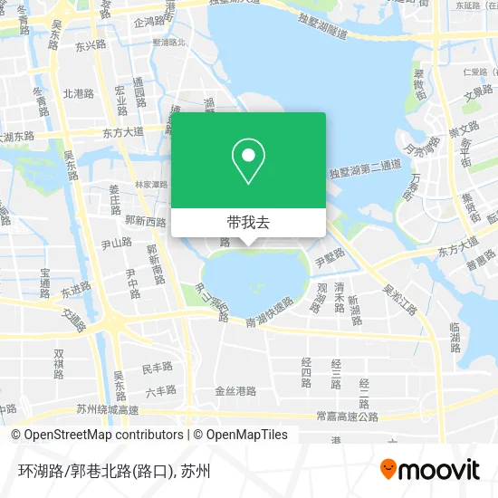 环湖路/郭巷北路(路口)地图