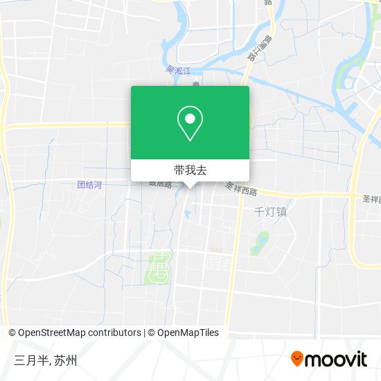 三月半地图